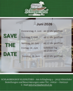 Flyer Terminübersicht